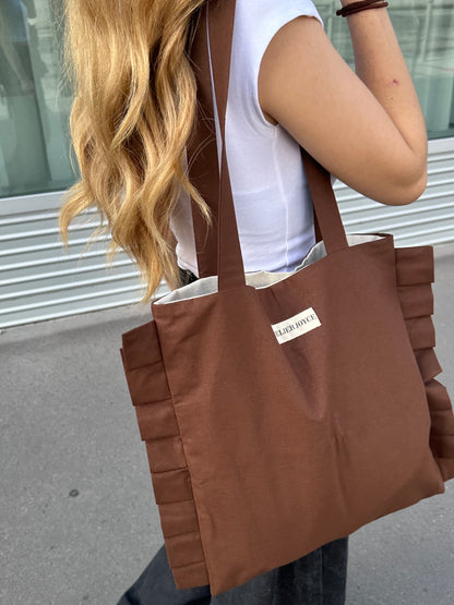 Le TOTE Laura avec volants🎀🍫